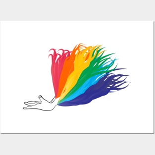 Rainbow Pride Posters and Art